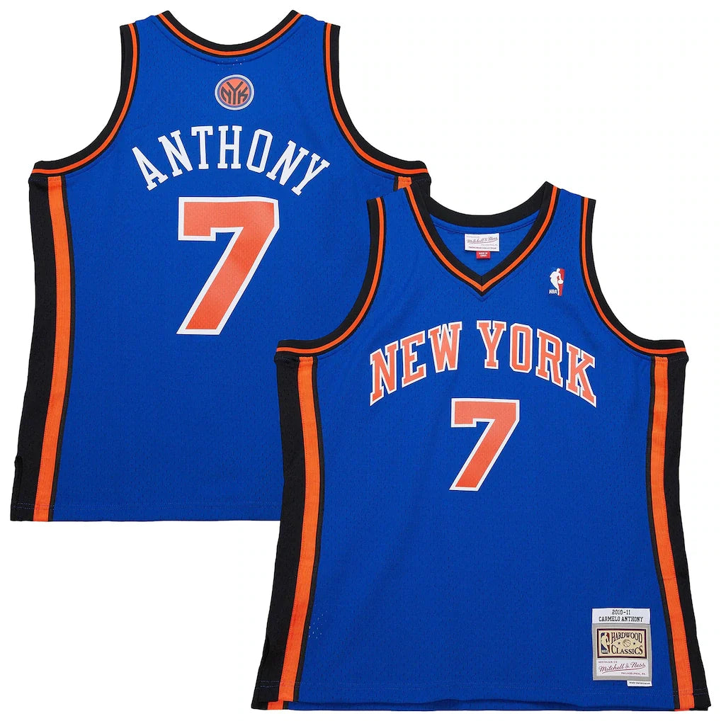 Carmelo Anthony New York Knicks 2010/11 - Blue