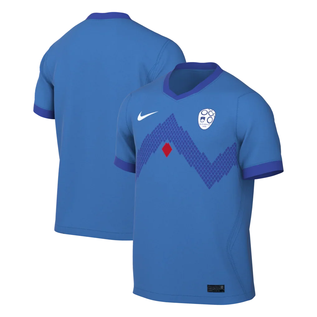 Slovenia National Team Nike 2026 Away Stadium Jersey - Blue