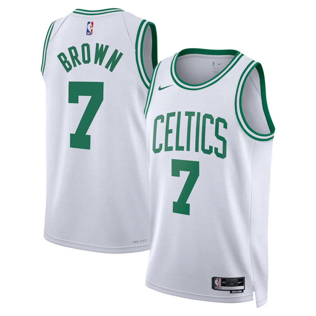 Jaylen Brown Boston Celtics Unisex - Association Edition - White