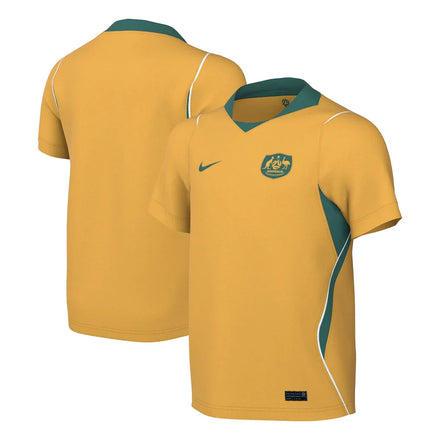 Australia National Team Nike Youth 2026 Home Stadium Jersey - Yellow