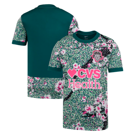 Washington Spirit Nike Youth 2026 Primary Stadium Jersey - Green