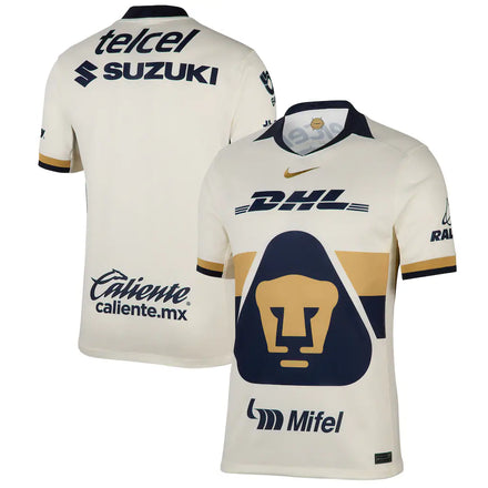 Pumas Nike 2025/26 Home Jersey - Cream