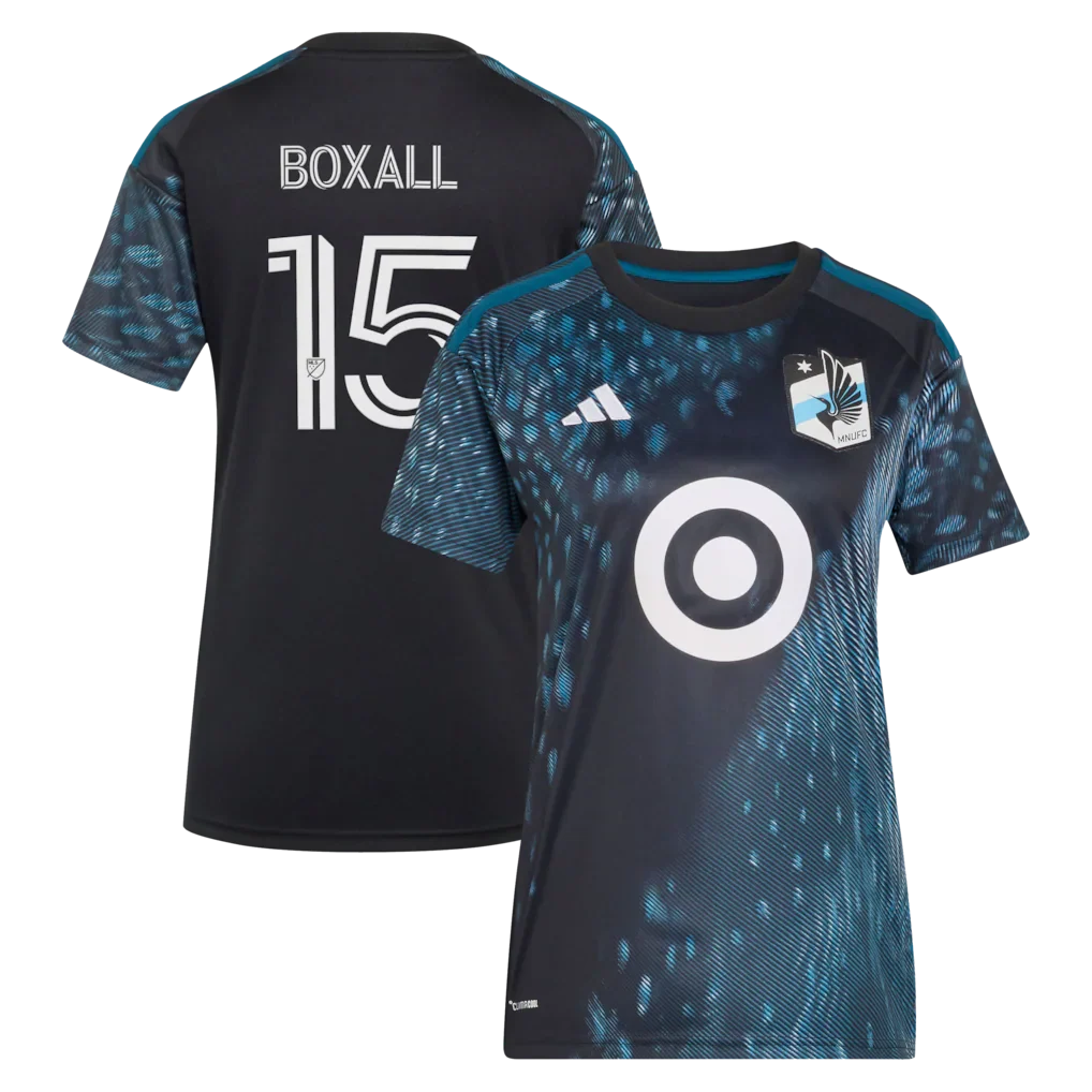 Michael Boxall Minnesota United FC adidas Women's 2026 The Decade Kit Jersey - Black