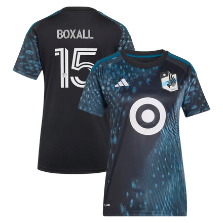 Michael Boxall Minnesota United FC adidas Women's 2026 The Decade Kit Jersey - Black