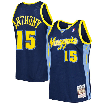 Carmelo Anthony Denver Nuggets Hardwood Classics - Navy