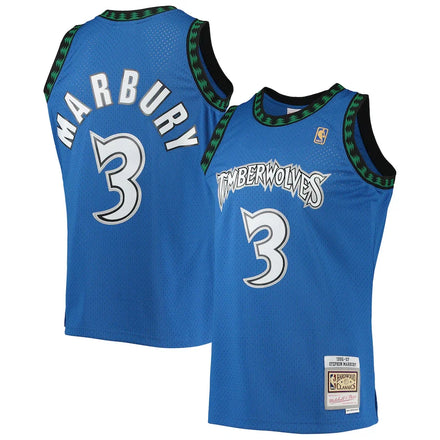 Stephon Marbury Minnesota Timberwolves 1996/97 Hardwood Classics - Blue