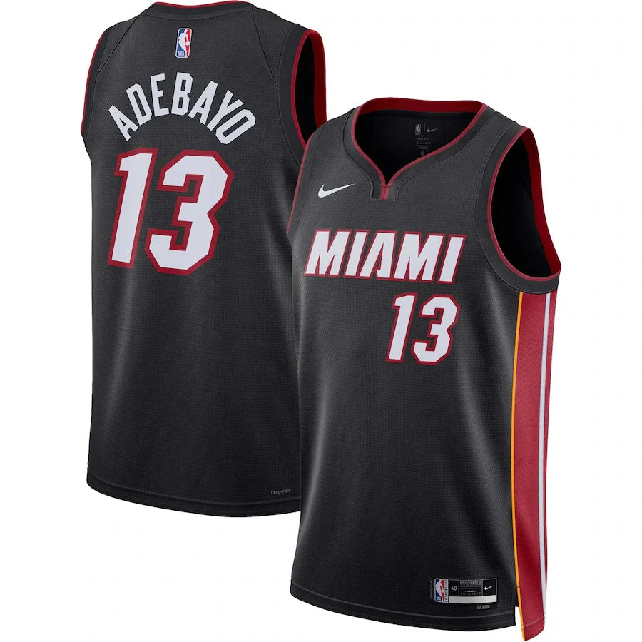 Bam Adebayo Miami Heat Unisex - Icon Edition - Black