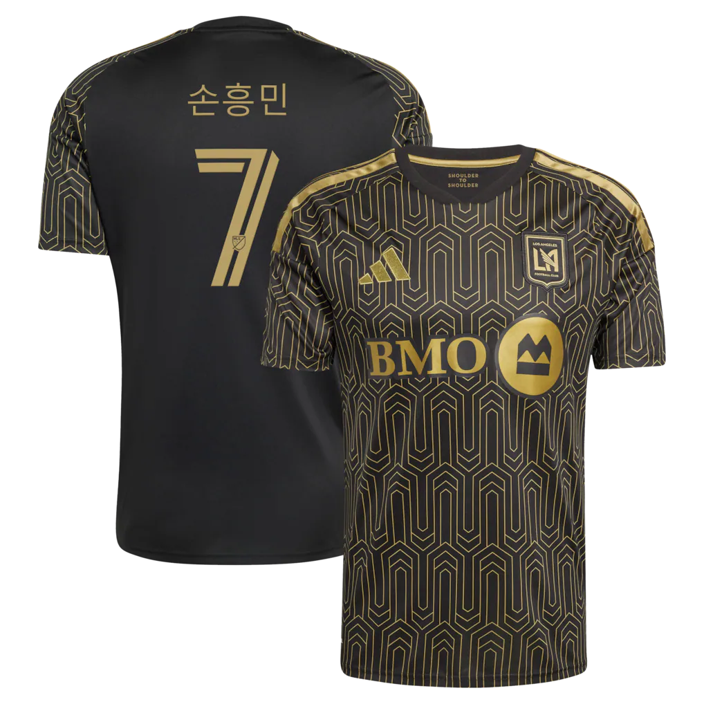LAFC adidas 2026 Primary Kit Jersey - Black