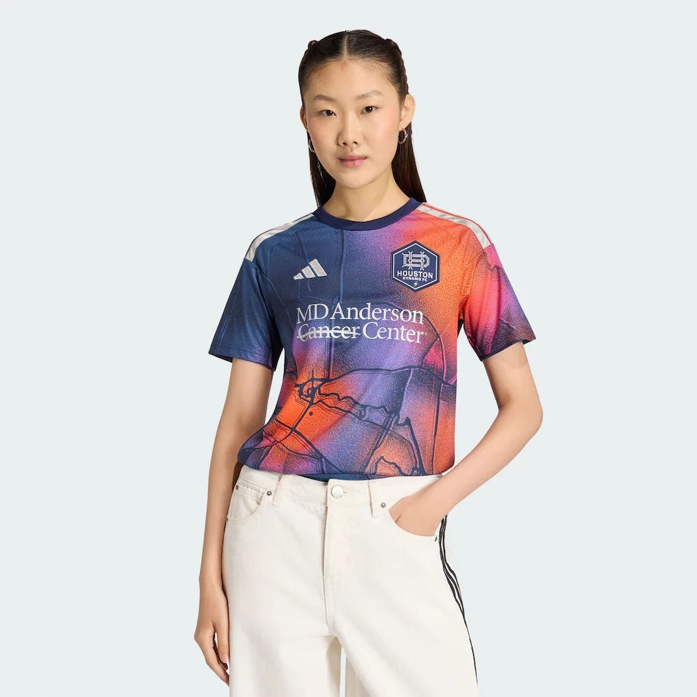 Houston Dynamo FC adidas Women's 2026 Mission Control Jersey - Blue