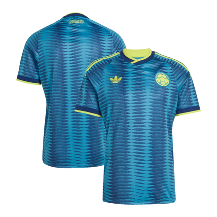 Colombia National Team adidas 2026 Away Jersey - Turquoise