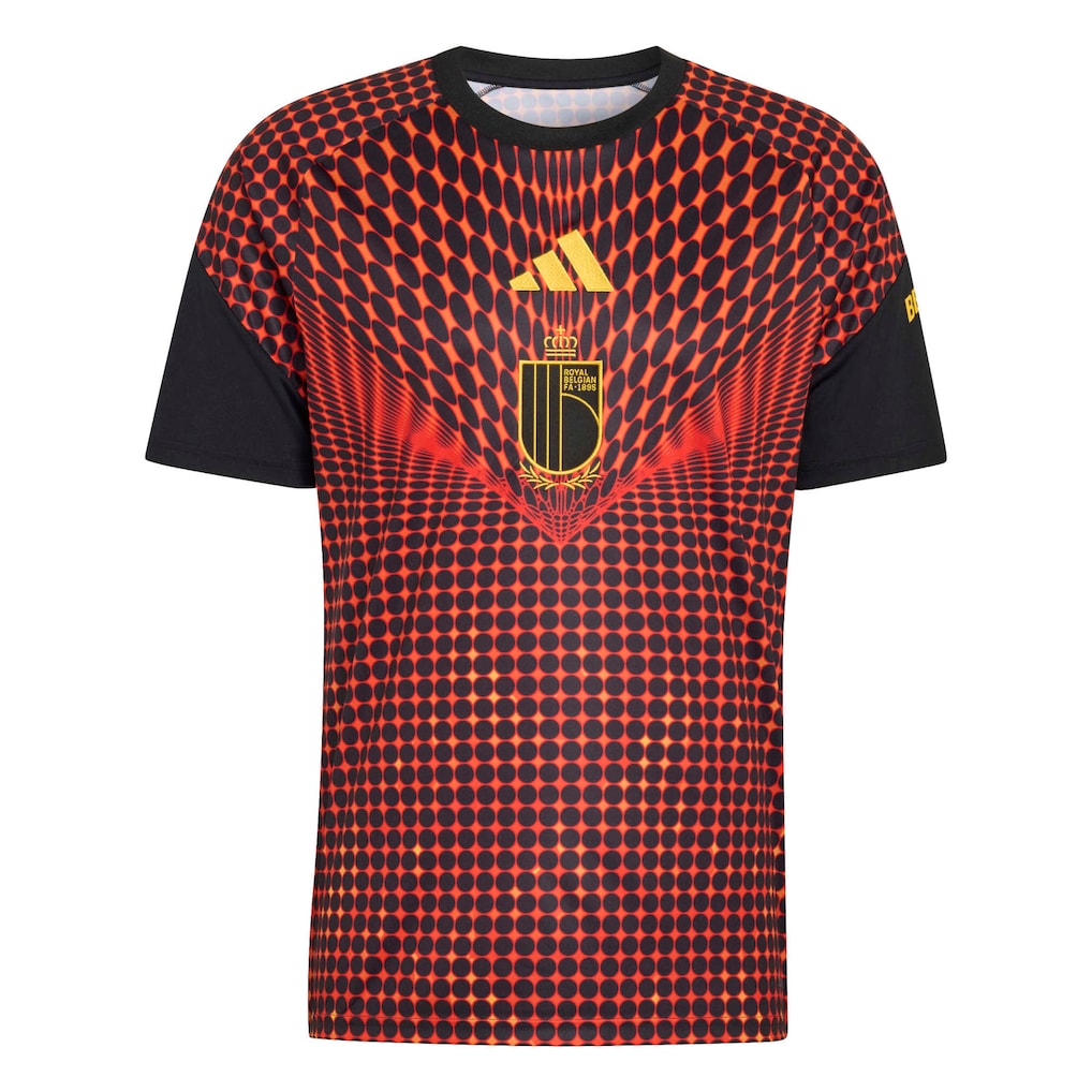 Belgium National Team 2026 Pre-Match Top - Black