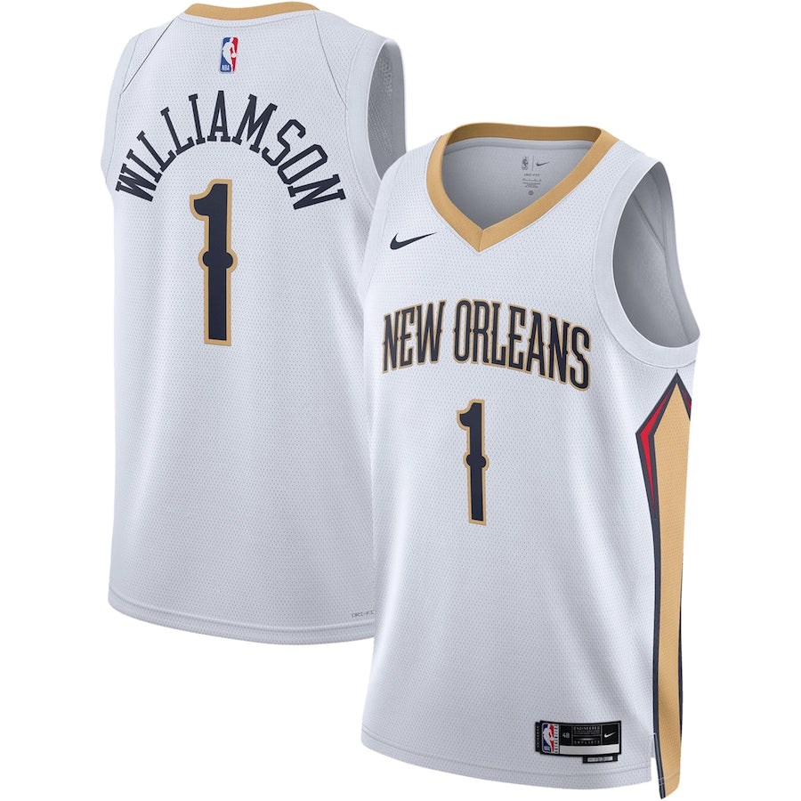 Zion Williamson New Orleans Pelicans Unisex - Association Edition - White