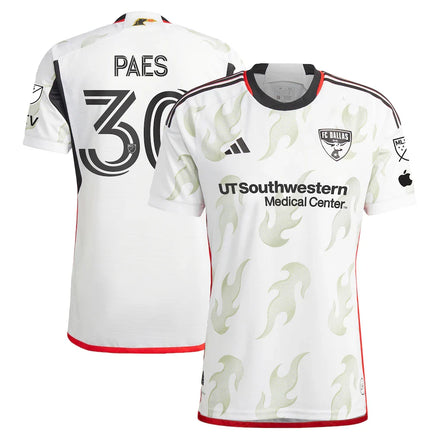 Maarten Paes FC Dallas 2024 Burn Baby Burn Player Jersey – White