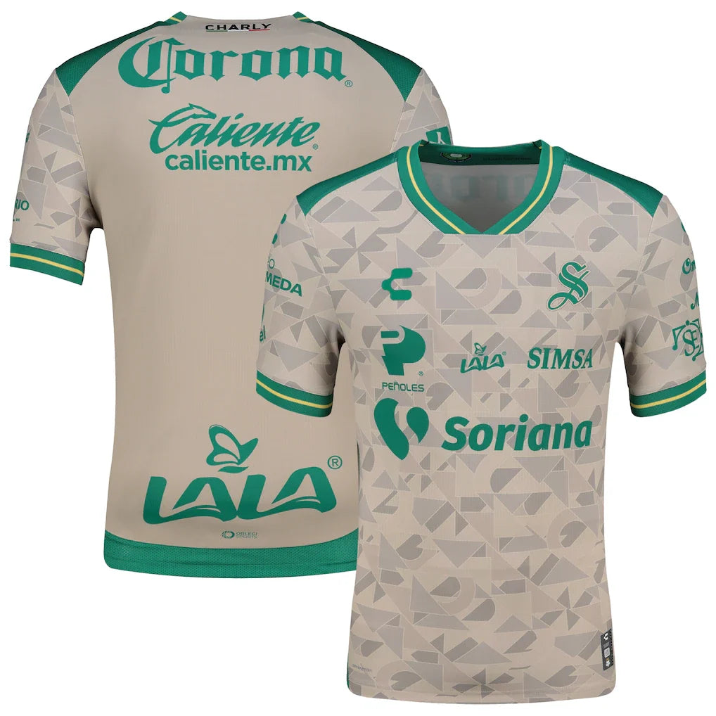 Santos Laguna Charly 2025/26 Away - Tan