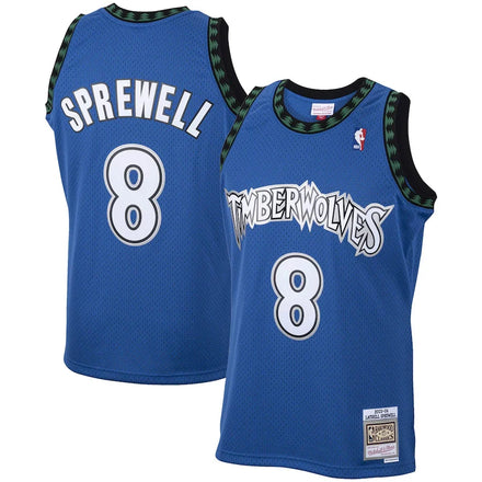 Latrell Sprewell Minnesota Timberwolves 2003/04 Hardwood Classics - Blue