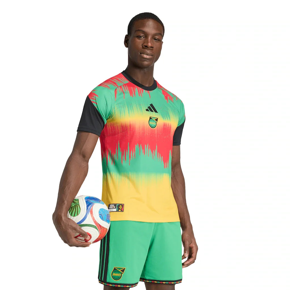 Jamaica National Team 2026 Pre-Match Top - Green