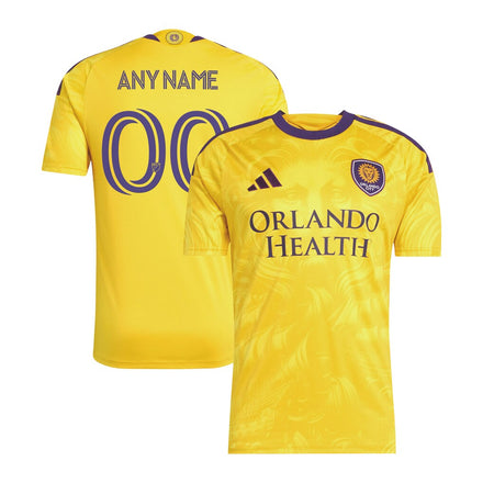 Orlando City SC adidas 2026 2026 Sunken Treasure Kit Custom Jersey - Yellow