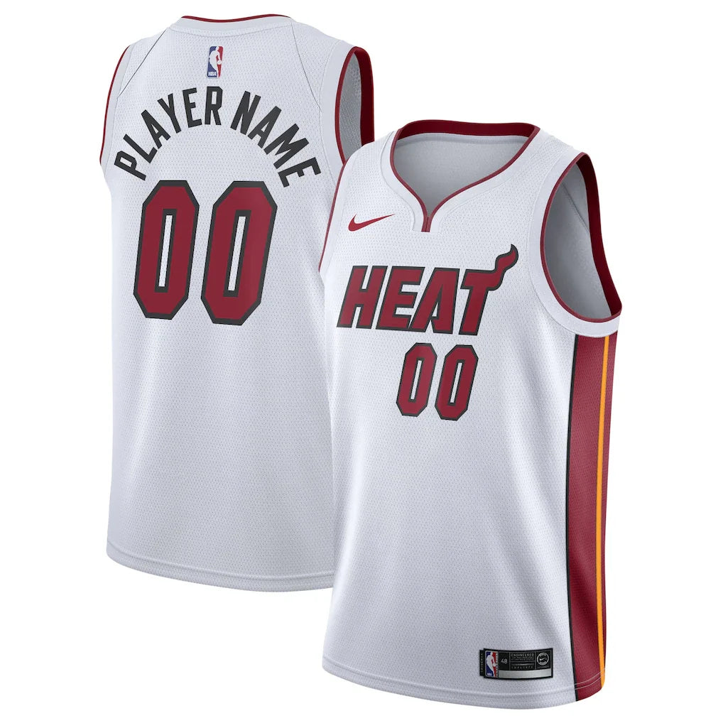 Miami Heat 2020/21 Swingman Custom Jersey - Association Edition - White