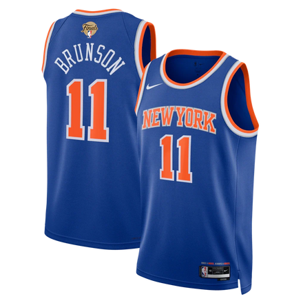 Jalen Brunson New York Knicks Unisex 2026 NBA Finals Patch - Icon Edition - Blue