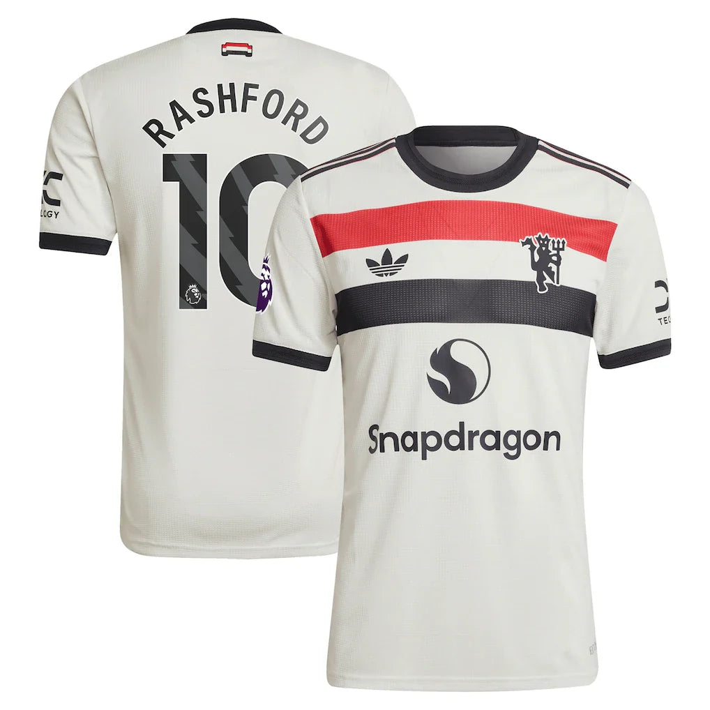 Marcus Rashford Manchester United 2024/25 Third - Cream