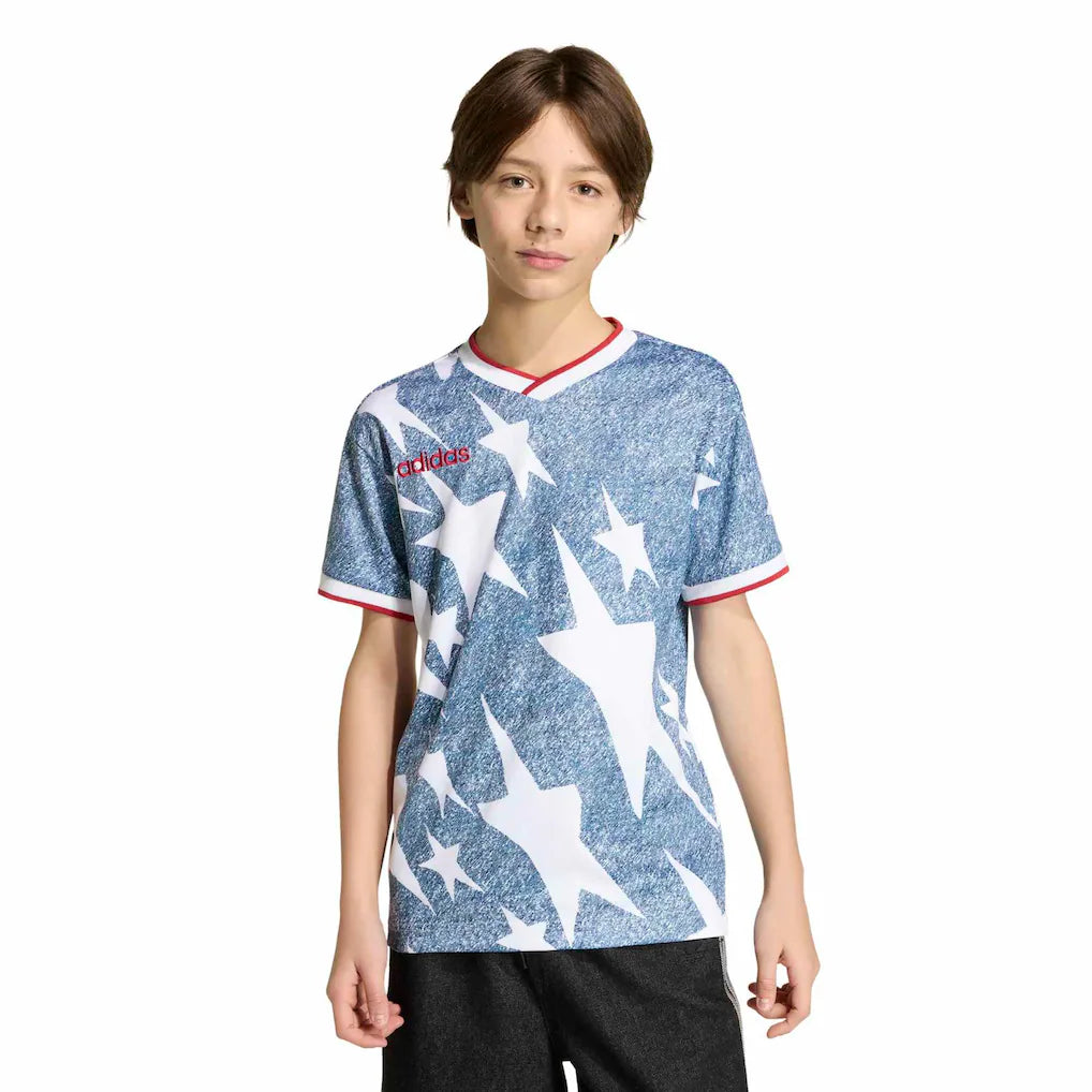 Youth USA 1994 Denim Graphic Fashion Jersey - Blue