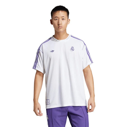Real Madrid Terrace Icons Collection Fashion Jersey - White