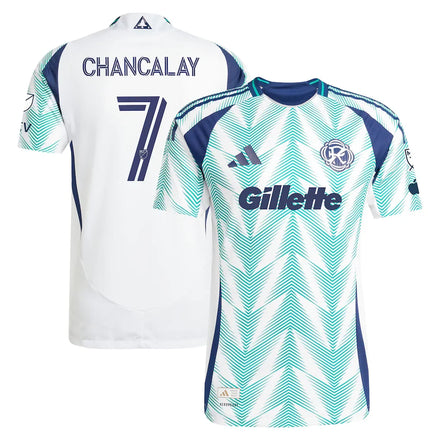 Tomás Chancalay New England Revolution 2025 Eastern White Pine x Flag of New England Player Jersey - White