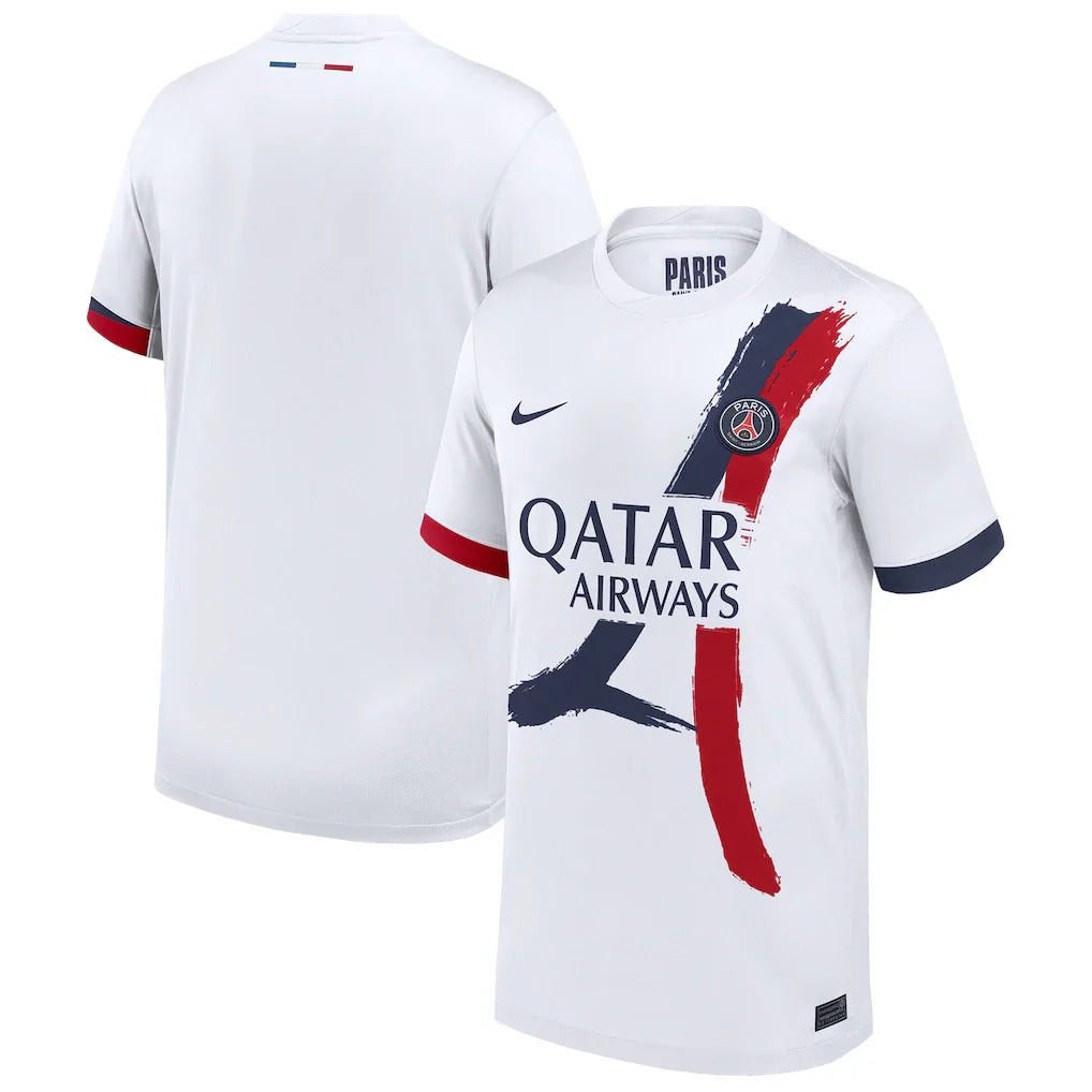 Paris Saint-Germain Nike Youth 2025/26 Away Jersey - White
