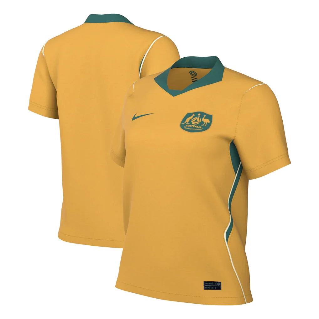 Australia National Team Nike Women's 2026 Home Stadium Jersey - Yellow