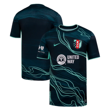 Kansas City Current Nike Youth 2026 Third Stadium Jersey - Navy