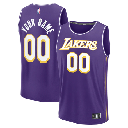 Los Angeles Lakers Custom Jersey - Icon Edition - Purple