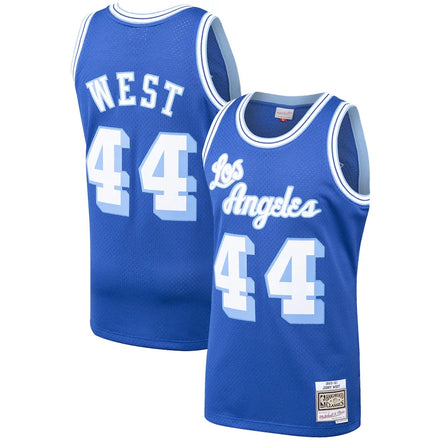Jerry West Los Angeles Lakers Hardwood Classics - Royal