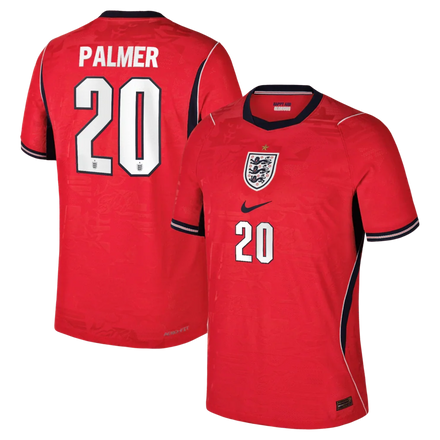 Cole Palmer England National Team 2026 Away Match - Red
