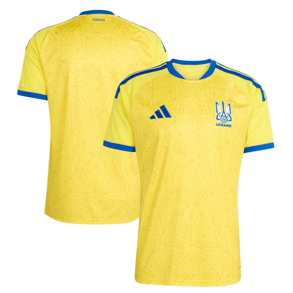 Ukraine National Team adidas 2026 Home Jersey - Yellow