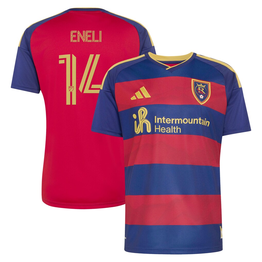 Emeka Eneli Real Salt Lake adidas 2026 The Switchback Jersey – Red