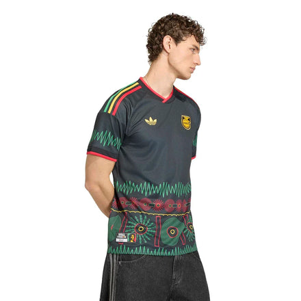 Jamaica National Team adidas 2026 Away Jersey - Black