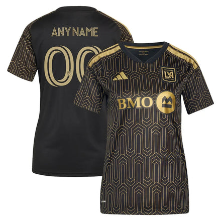 LAFC adidas Women's 2026 Primary Kit Custom Jersey - Black