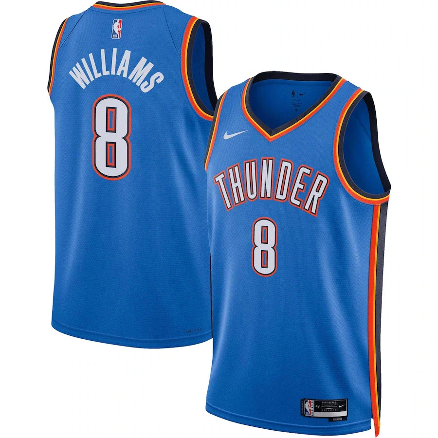 Jalen Williams Oklahoma City Thunder Unisex - Icon Edition - Blue