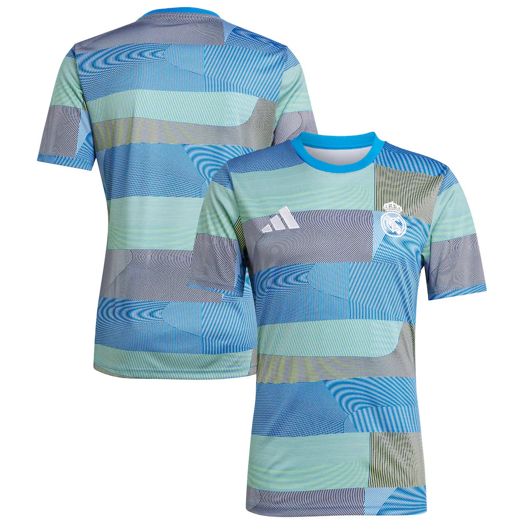 Real Madrid 2025/26 AEROREADY Pre-Match Top - Blue