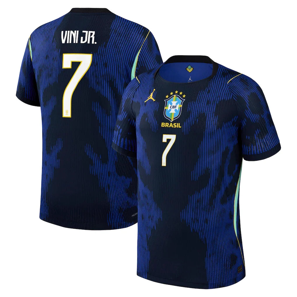 Vinicius Junior Brazil National Team 2026 Away Match - Blue