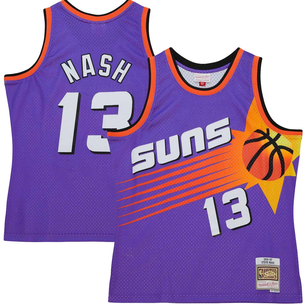 Steve Nash Phoenix Suns Hardwood Classics 1996/97 Tropical - Purple