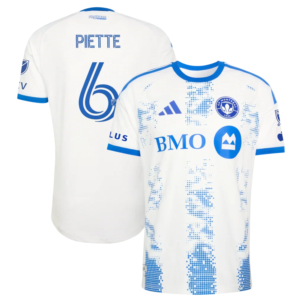 Samuel Piette CF Montreal 2026 The Procure Jersey On-Field Patch Jersey - White