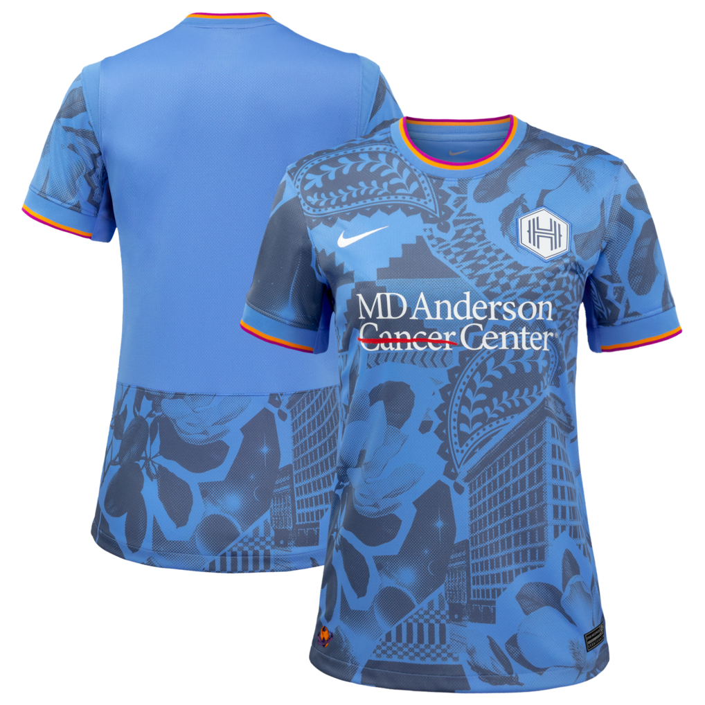 Houston Dash Nike Women's 2026 Third Stadium Jersey - Blue