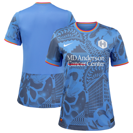 Houston Dash Nike Women's 2026 Third Stadium Jersey - Blue
