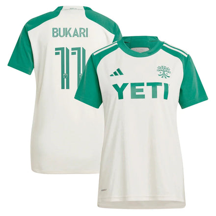 Osman Bukari Austin FC adidas Women's 2024 The Armadillo Kit Player Jersey - Tan