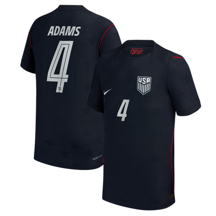 Tyler Adams USMNT Youth 2026 Away Match - Blue