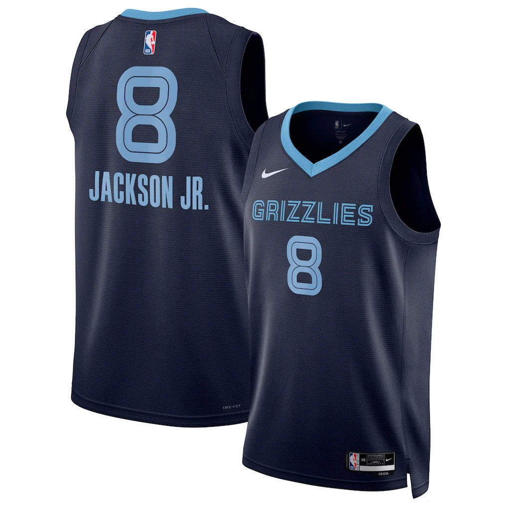 Jaren Jackson Jr. Memphis Grizzlies Unisex - Navy - Icon Edition