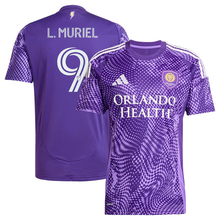 Luis Muriel Orlando City SC adidas 2025 Perfect Storm Player Jersey - Purple