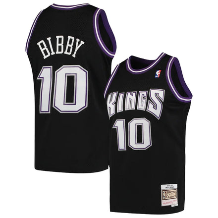 Mike Bibby Sacramento Kings Hardwood Classics - Black
