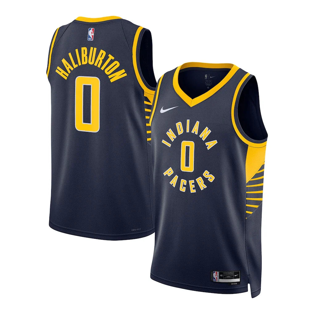 Tyrese Haliburton Indiana Pacers Unisex - Icon Edition - Navy